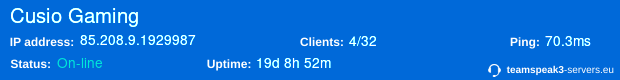 85.208.9.192:9987 status banner
