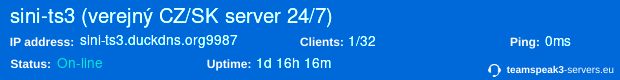 sini-ts3.duckdns.org:9987 status banner
